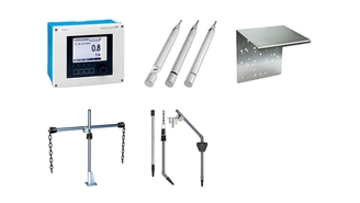 Full measurement loop for SAC in wastewater outlet Endress Hauser